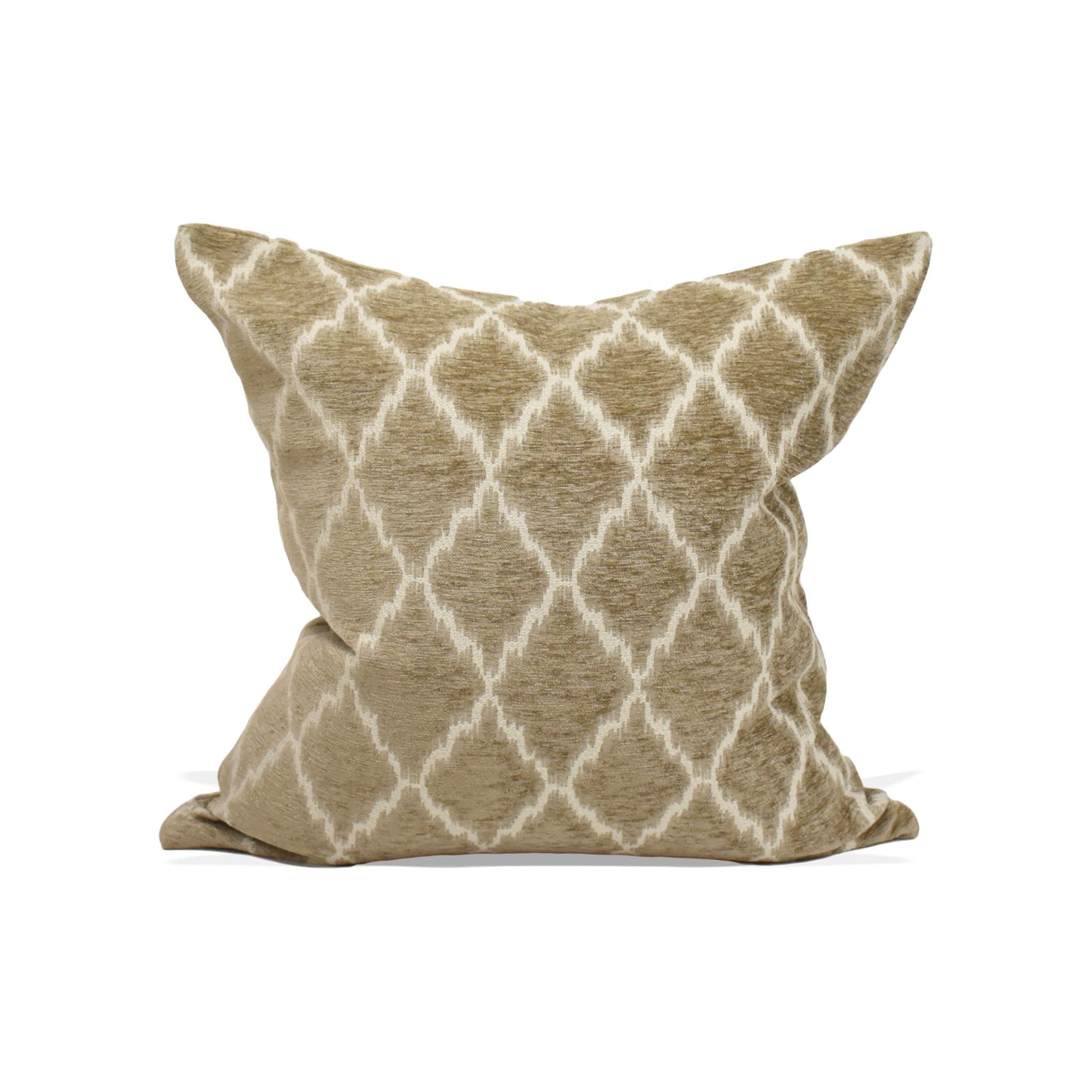 Housse de coussin à motif treillis
