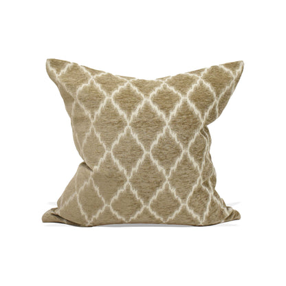 Housse de coussin à motif treillis
