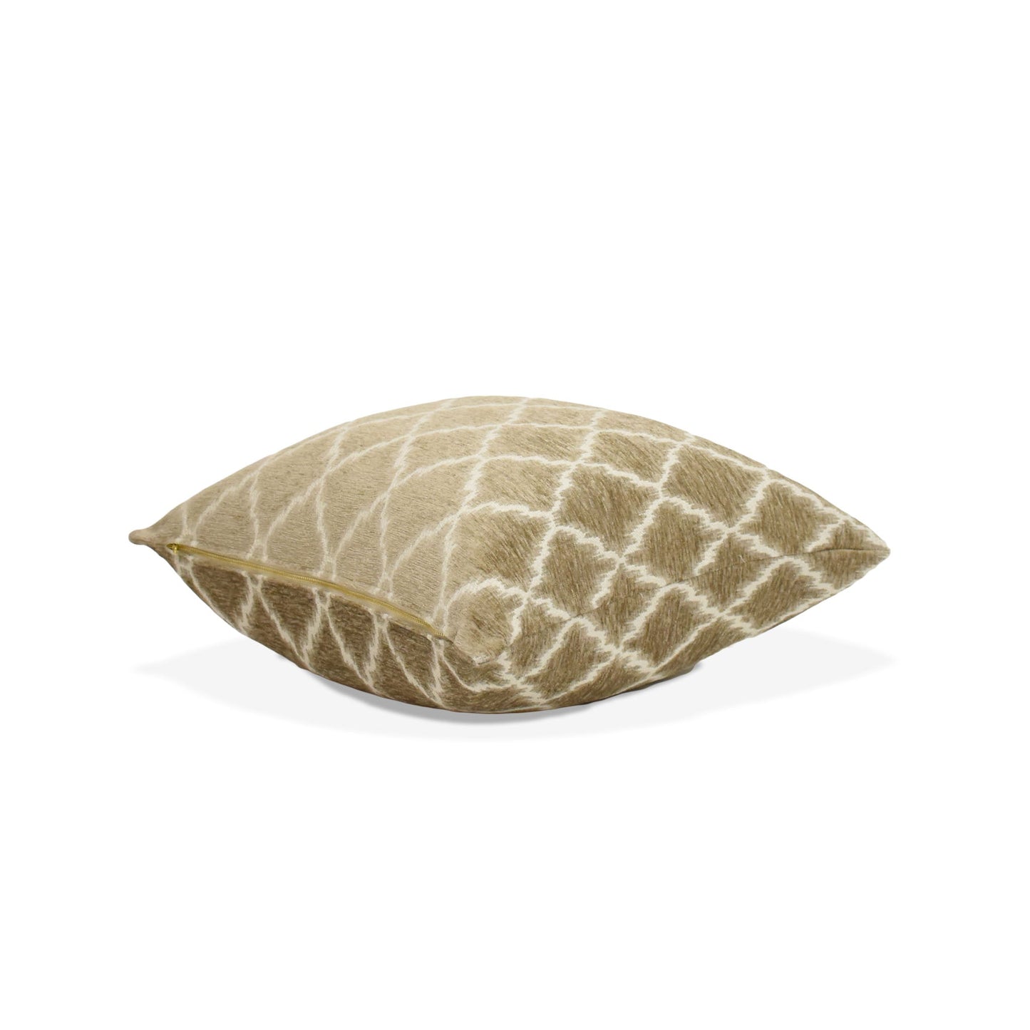 Housse de coussin à motif treillis