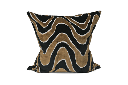 Housse de Coussin Noire