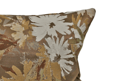 Housse de coussin rouille