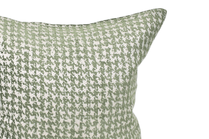 Housse de coussin Hunter carreaux pied-de-poule