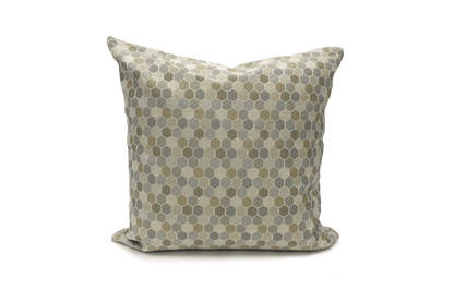 Housse de coussin nid d'abeille