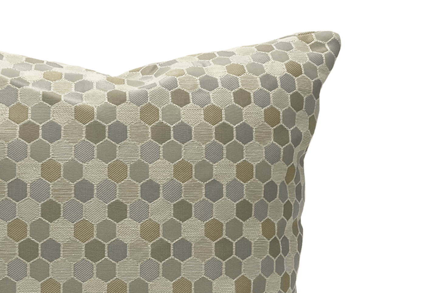 Housse de coussin nid d'abeille