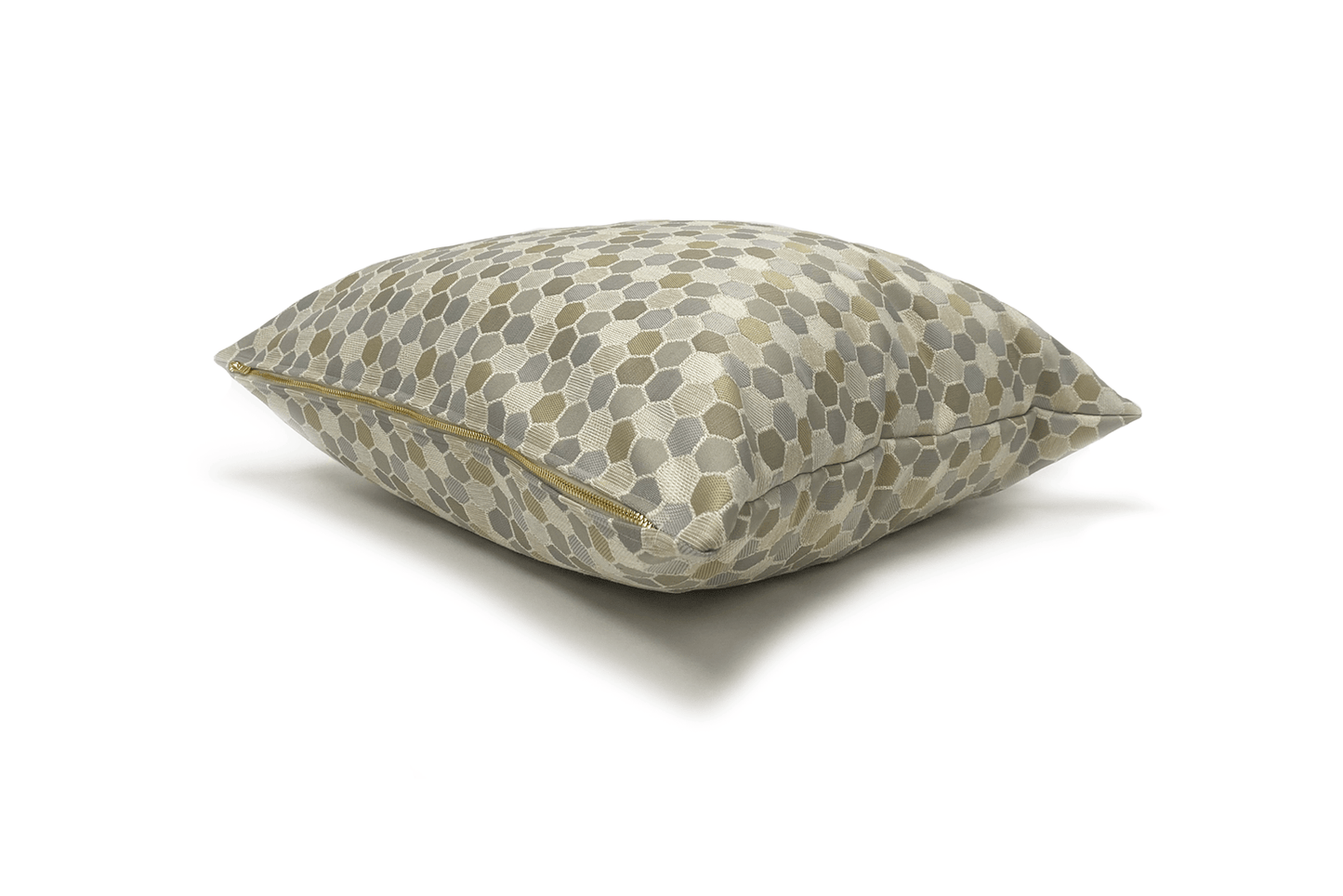 Housse de coussin nid d'abeille