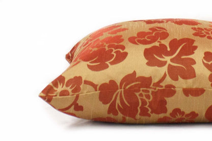 Housse de coussin fleurs royales