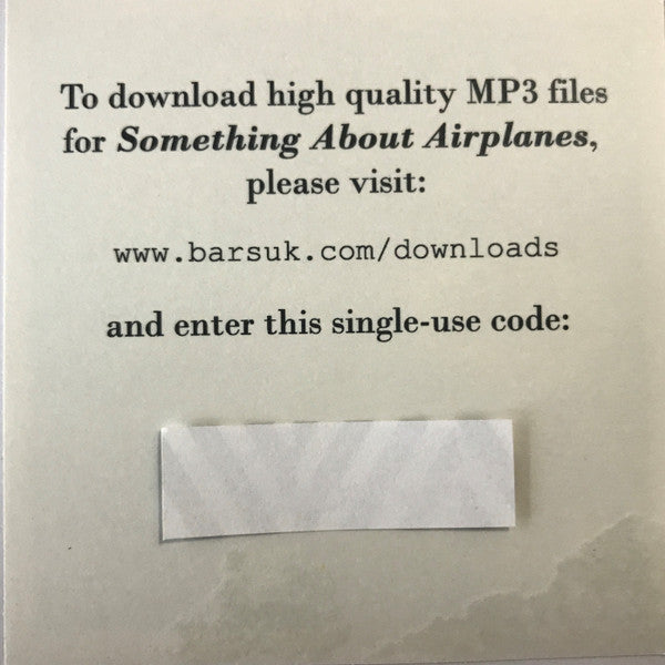 Death Cab For Cutie – Something About Airplanes - US Pressing