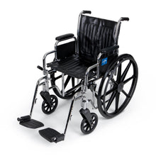 Fauteuil roulant avec accoudoirs de bureau amovibles 18"