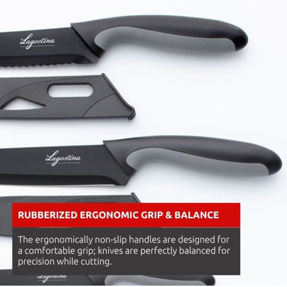 LAGOSTINA D224.3115.05 10PC Knife Set