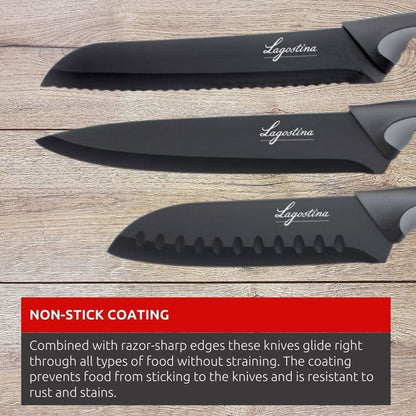 LAGOSTINA D224.3115.05 10PC Knife Set