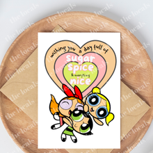 Powerpuff Girls Greeting Card
