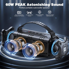 Bluetooth Speaker W-KING D8MINI-1 Waterproof Wireless Powerful Portable Speakers