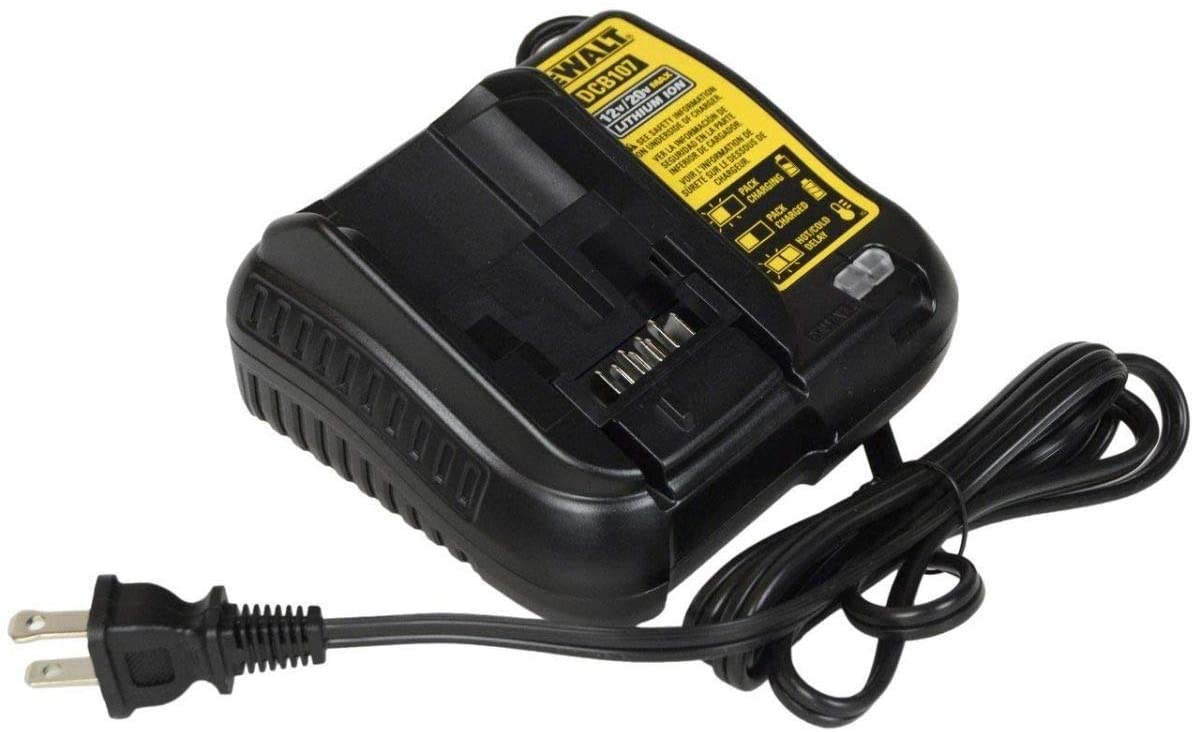 DEWALT 12/20V Lithium Ion Battery Charger - DCB107