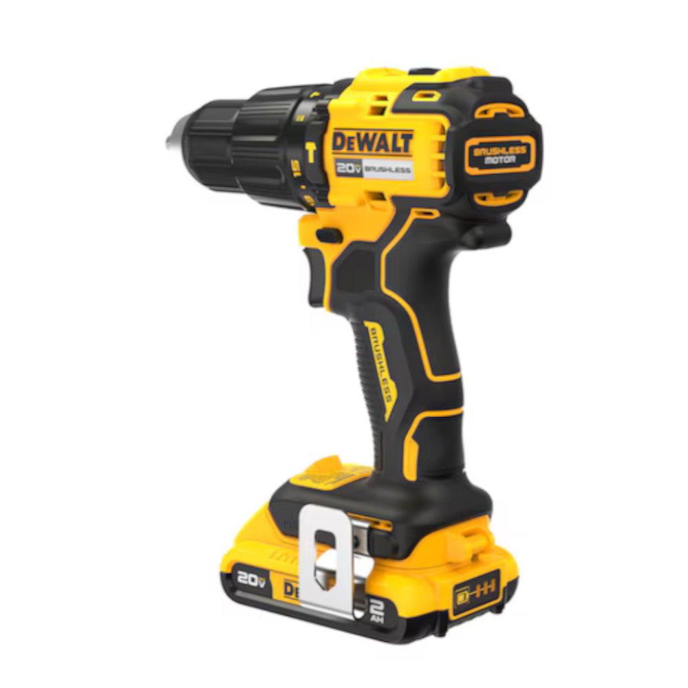 DEWALT DCD798D1 20V MAX* Brushless Cordless 1/2 in. Hammer Drill Kit - Refurbished with Dewalt Warranty