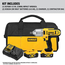 DEWALT20-volt MAX Lithium Ion 1/2-Inch High Torque Impact Wrench - Refurbished with Dewalt Warranty - DCF889M2