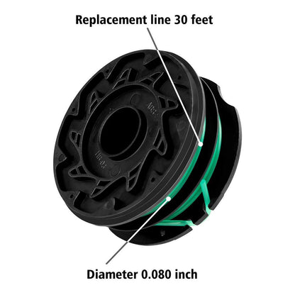 BLACK + DECKER Dual-Line Replacement Spool .080" - DF-080