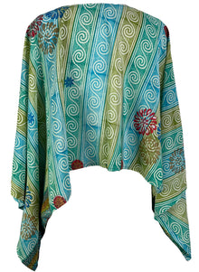 Haut à manches kimono en pure soie PRC6537 Avatar