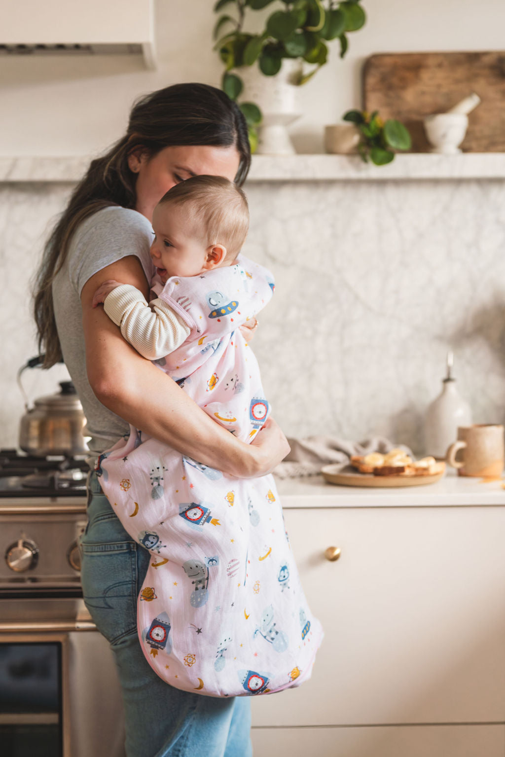 Baby Sleep Bag TENCEL™ 1.0 TOG - Astro Explorers