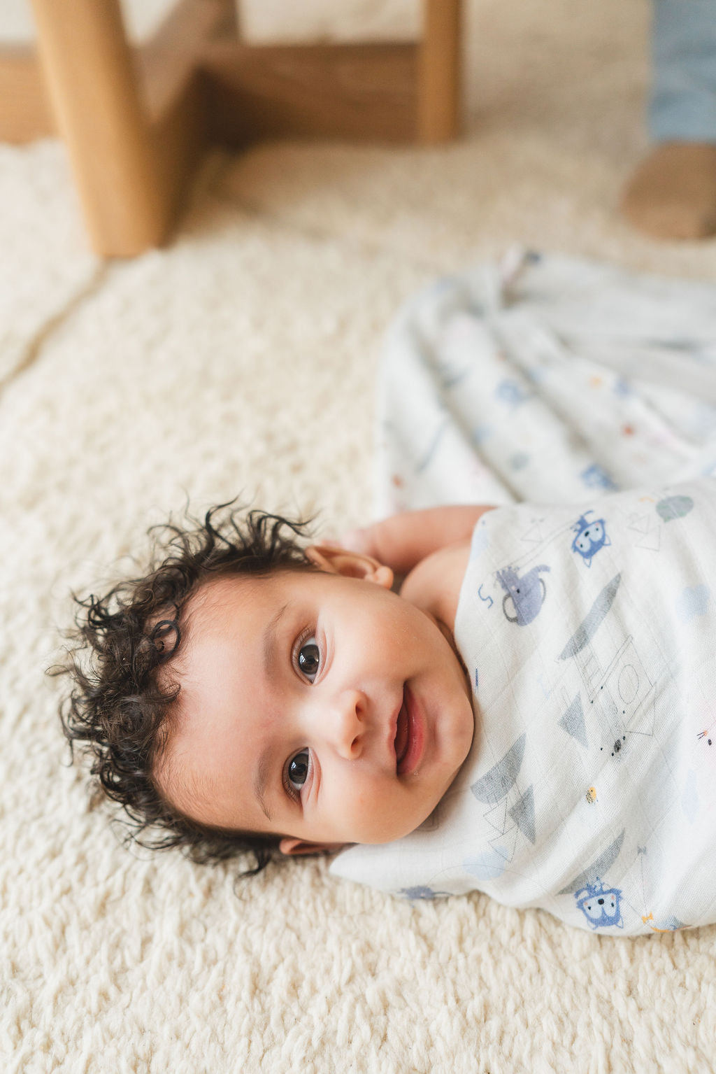 Muslin Swaddle - Mini Mathletes