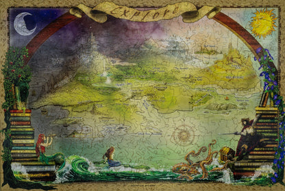 « Explorez » – Une carte de livre d'images