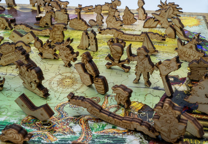 « Explorez » – Une carte de livre d'images