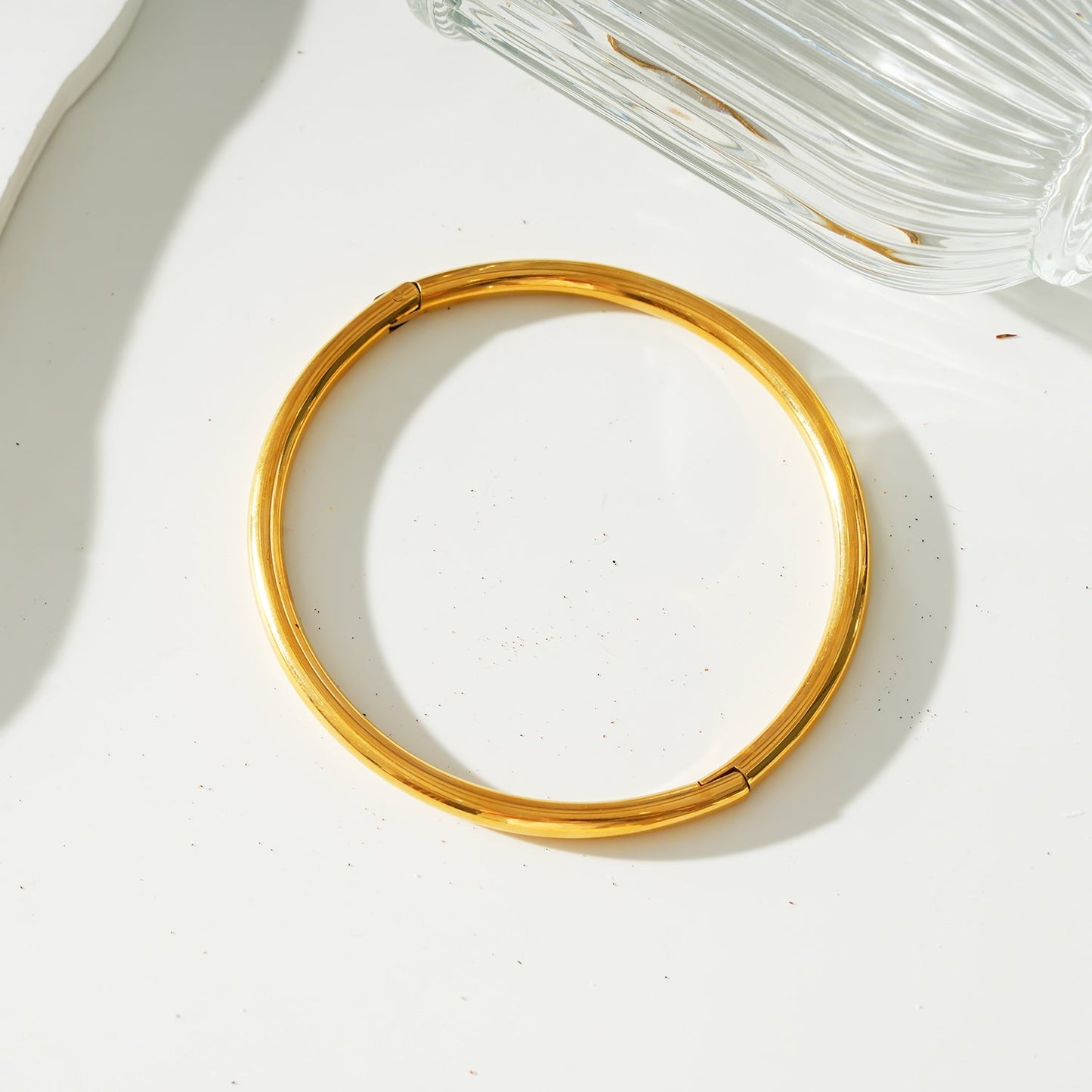 Style BARGARH : bracelet jonc en or de style classique