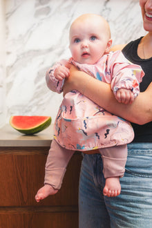 Long Sleeve Bib - Unicorn Ballet