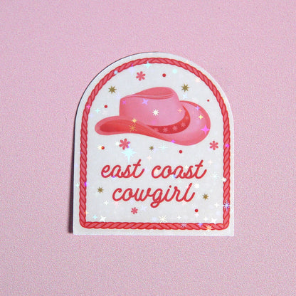 Autocollant Cowgirl de la côte Est
