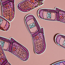 Call me! Beep Me! 90’s Cellphone Sticker