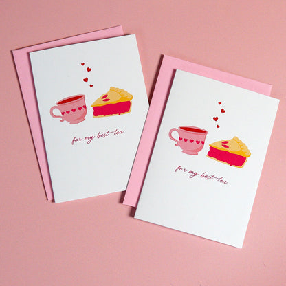 Mini carte de vœux Best-Tea