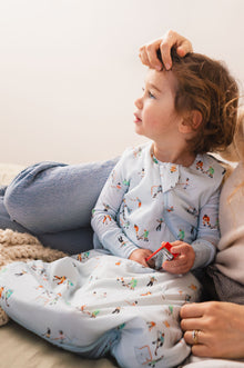 Baby Sleep Bag 1.0 TOG in TENCEL™ Lyocell - Ice Hockey