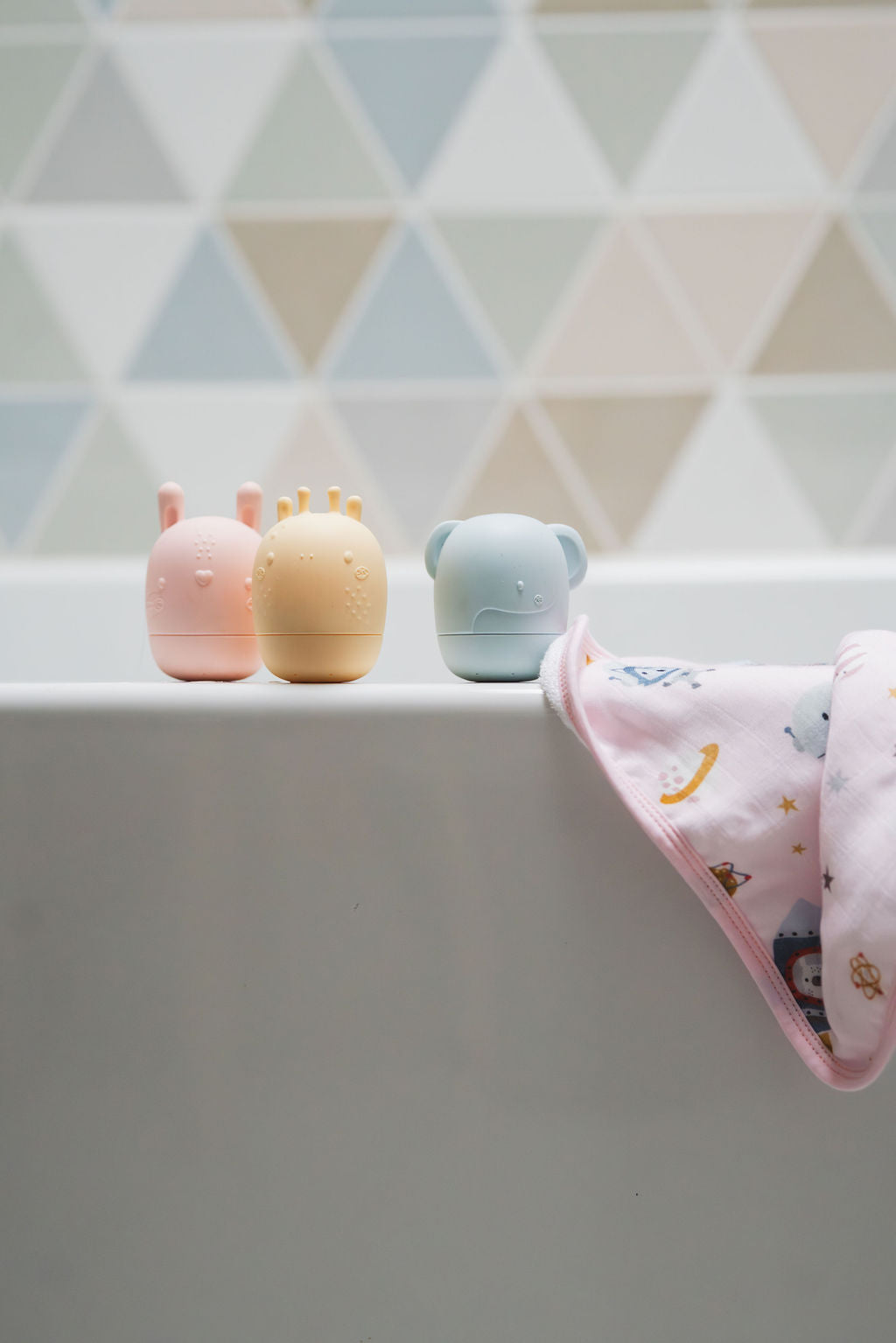 Bath Toy Set - Pastel