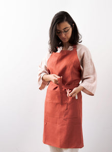 Tablier ajustable Terracotta