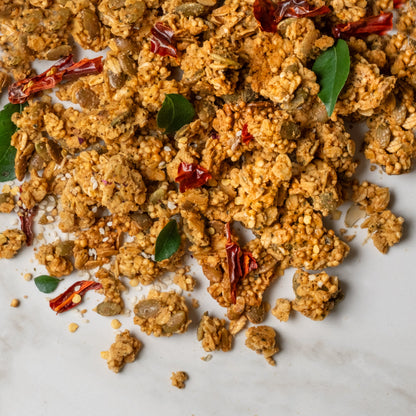 Gunpowder Masala | Bouchées de Granola Salées