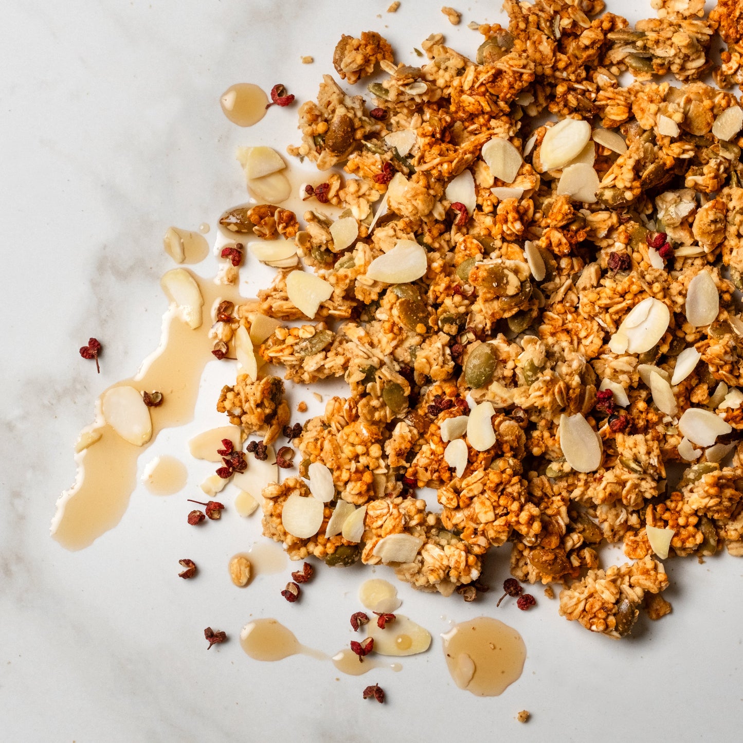 Érable Pimenté Sichuan | Bouchées de Granola Salées