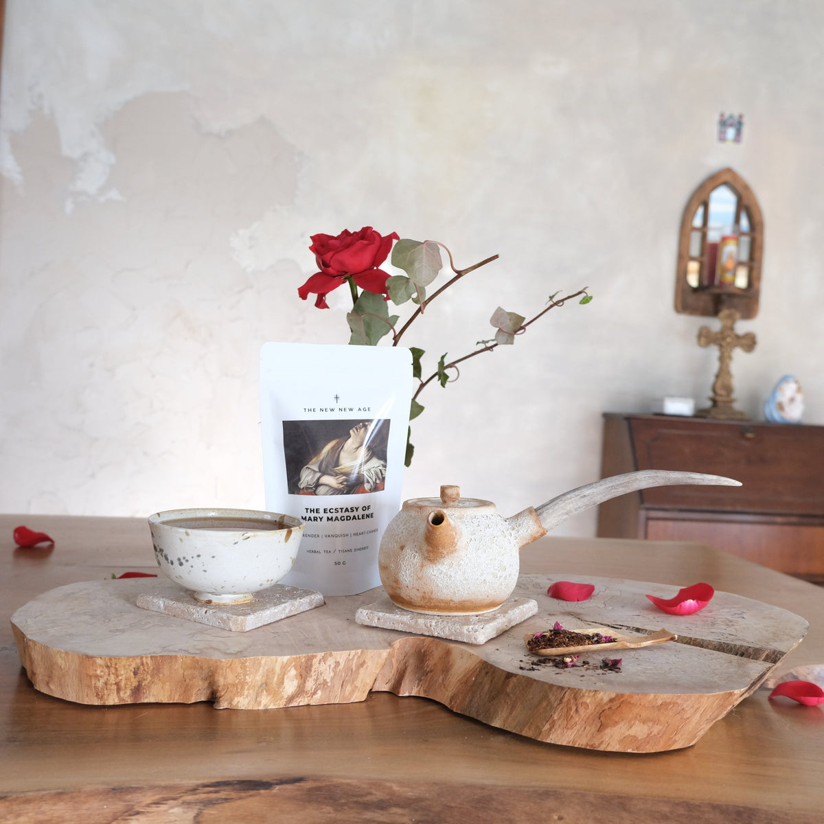L'EXTASE DE MARIE-MADELEINE | vanille épicée sensuelle + rooibos à la rose