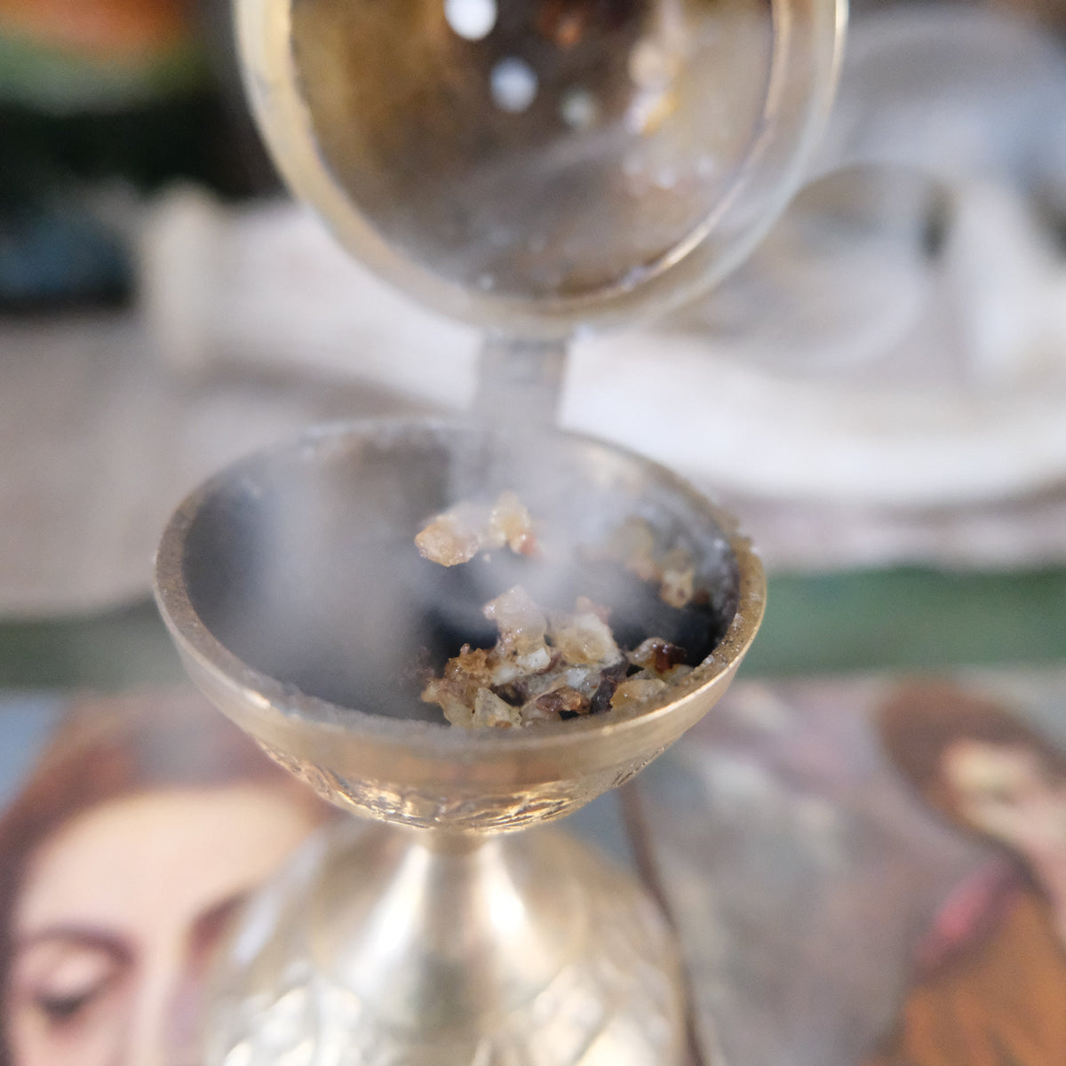 ROSE MYSTIQUE - ENCENS ATHONITE - ENCENS ET ROSE