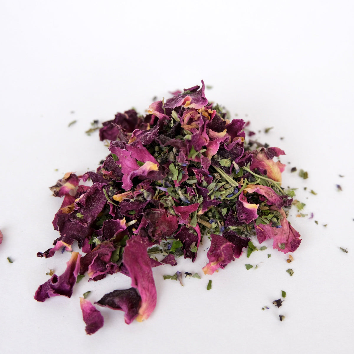 LE CŒUR IMMACULÉ DE MARIE // rose + basilic sacré