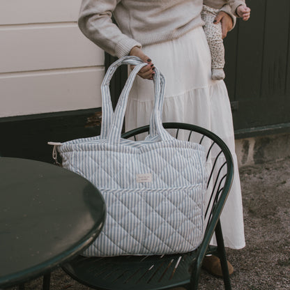 Sac à couches en coton biologique - Collection rayée (MIGRÉ à SAC A COUCHE)