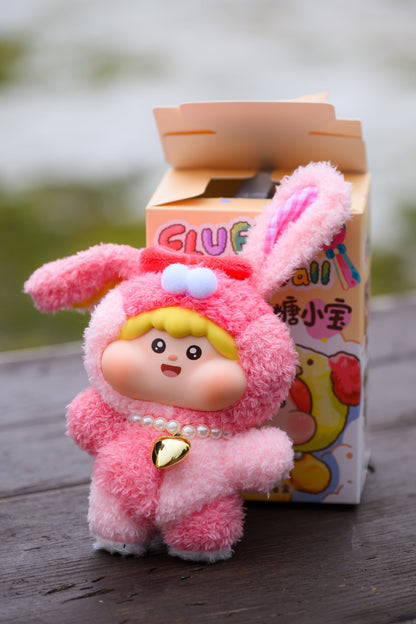 Série de peluches boulettes de viande, boîte surprise