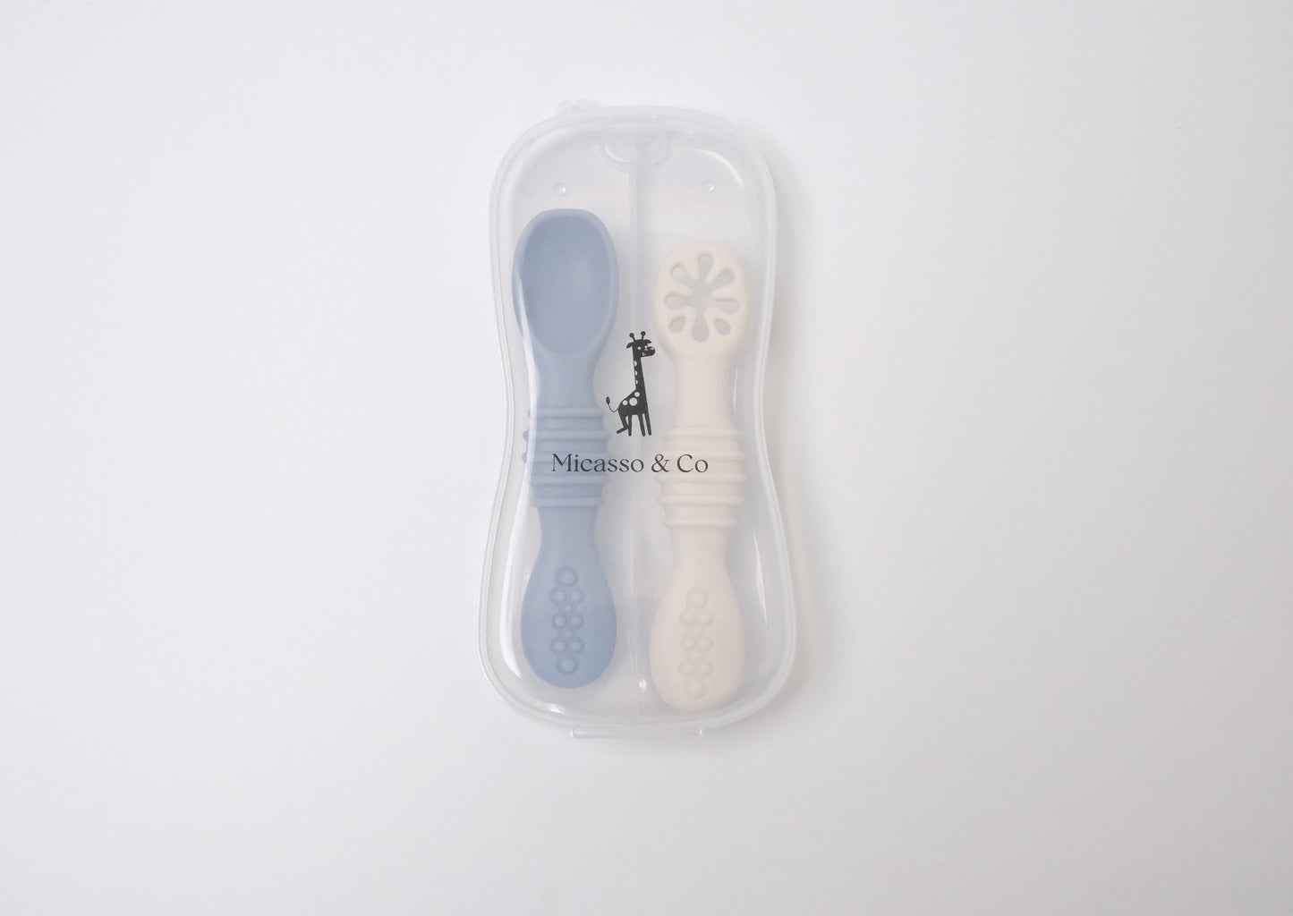 Silicone learning spoons