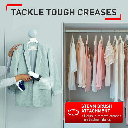 T-FAL DT7050Q2 Travel Garment Steamer - Blemished package with full warranty