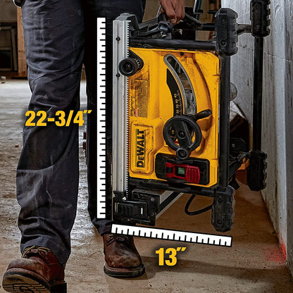 DEWALT 8-1/4 in. Compact Jobsite Table Saw - Refurbished with Dewalt Warranty - DWE7485