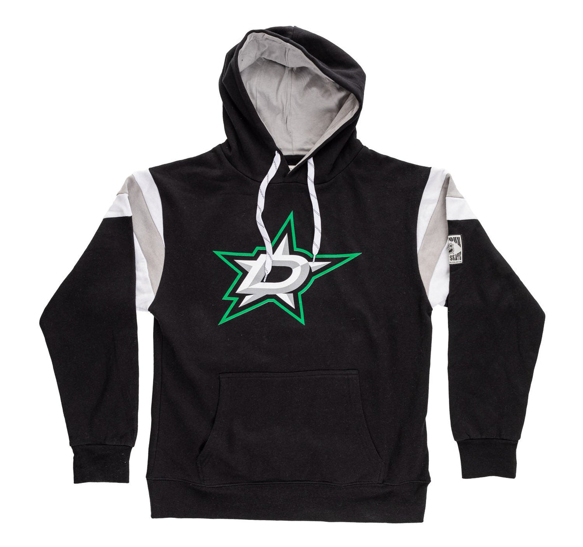 Sweat à capuche rétro style universitaire Dallas Stars
