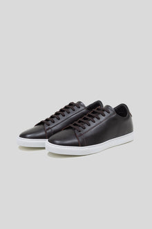 Dark Brown Calfskin Città Sneaker