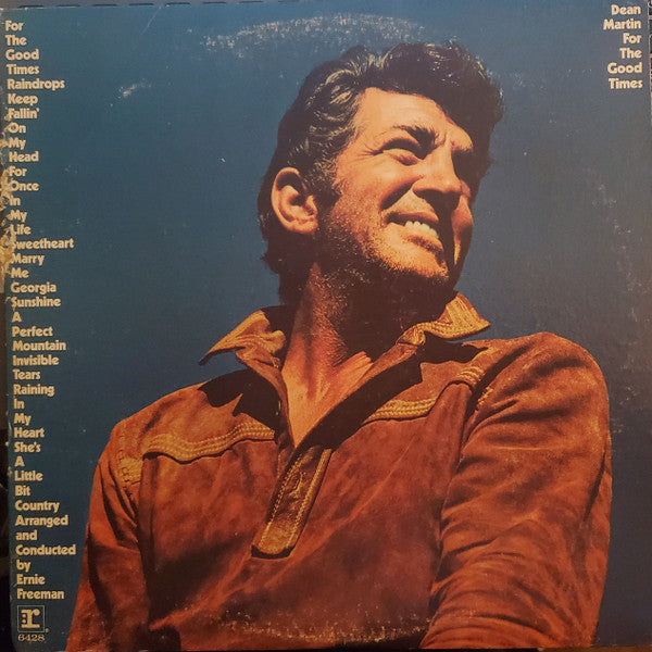 Dean Martin ‎– For The Good Times - 1971  Original In Shrinkwrap!