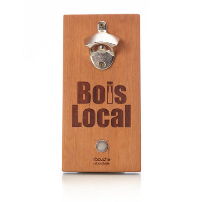Wall-mounted bottle opener with magnet "Le d-Bouche"