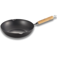 Yoshikawa Cook-Pal REN 28cm Nitrided Carbon Steel Deep Fry Pan