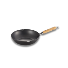 Yoshikawa Cook-Pal Ren 20cm Nitrided Carbon Steel Deep Frying Pan