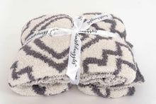 Baby's Breath & Volcanic Glass Diamond Tile Toddler Baby Blanket